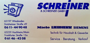 Firmenansicht von „SCHREINER - B. SCHREINER GmbH“