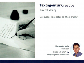 Firmenansicht von „Textagentur Creative“