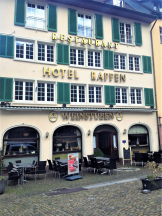 Rappen am Münsterplatz in Freiburg