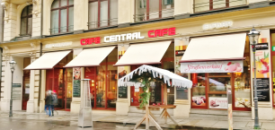 Cafe Central in der Innenstadt von Leipzig