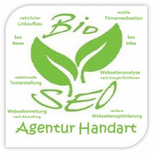 Firmenansicht von „Bio Seo Agentur Handart“