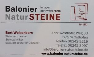 Firmenansicht von „Balonier Natursteine e.K.“