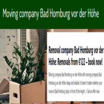 Firmenansicht von „Umzugsfirma Bad Homburg vor der Höhe“