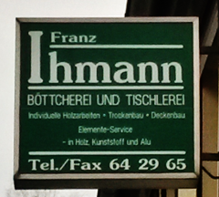 Franz Ihmann & Sohn Bau- und Möbeltischlerei in Freital