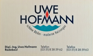 Firmenansicht von „Uwe Hofmann“