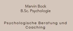 Firmenansicht von „Marvin Bock - Psychologische Beratung und Coaching“