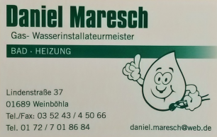 Firmenansicht von „Installateurmeister Daniel Maresch“